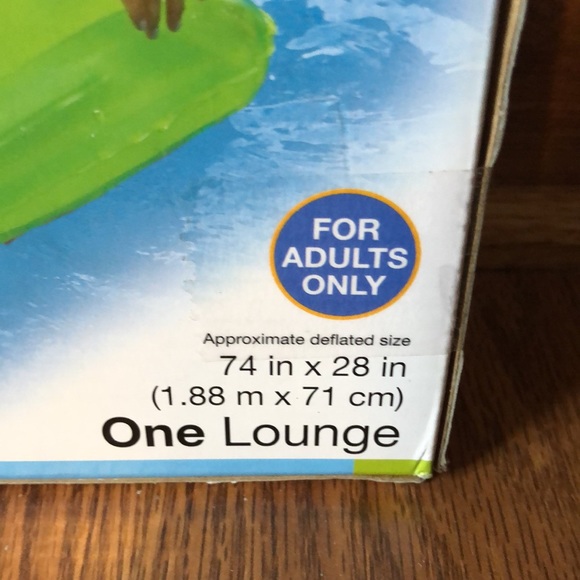 INTEX LOUNGE 18-POCKET FASHION LOUNGE. ARM BANDS 3-6YEARS OLD. - Picture 3 of 7